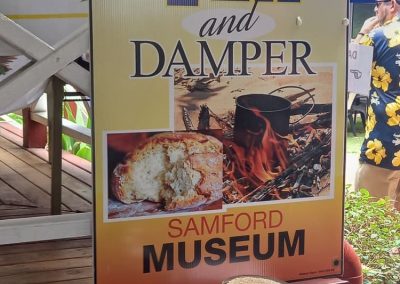 australia day damper tasting samford