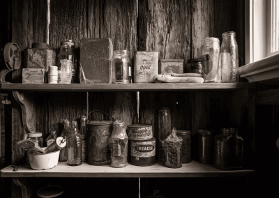 slab hut larder