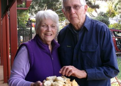 yummy scones for volunteers